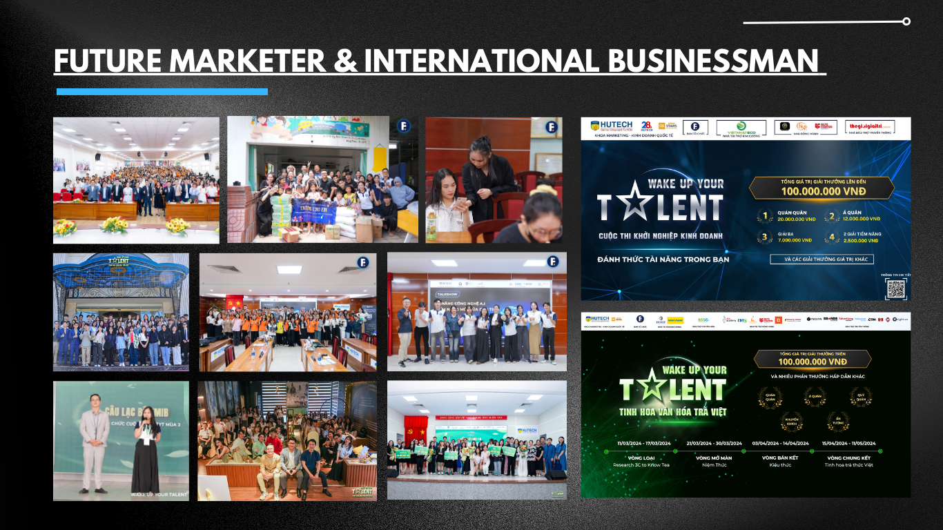 President, Future Marketer Club – International Business