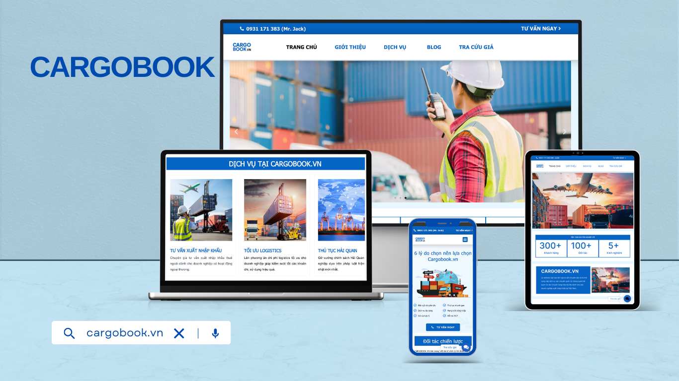 Logistics Business WordPress Website